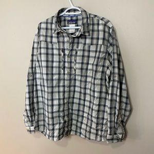 Mens Patagonia button up L